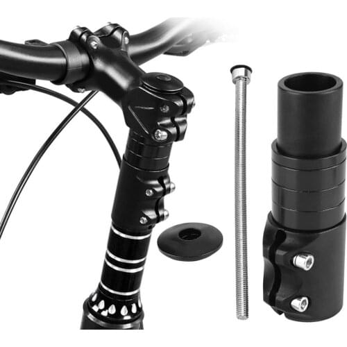 Bicycle Handlebars Heightening Uprights Mountain Bike Front Faucet Lift Head Tube Extender Accessories