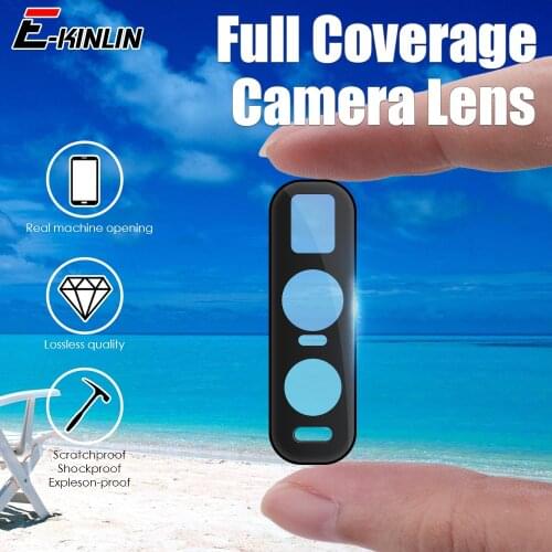 3D Curverd Camera Lens Protective Film For OPPO F17 F19 Find X2 X3 Lite Neo Pro Plus Full Cover Screen Protector Tempered Glass
