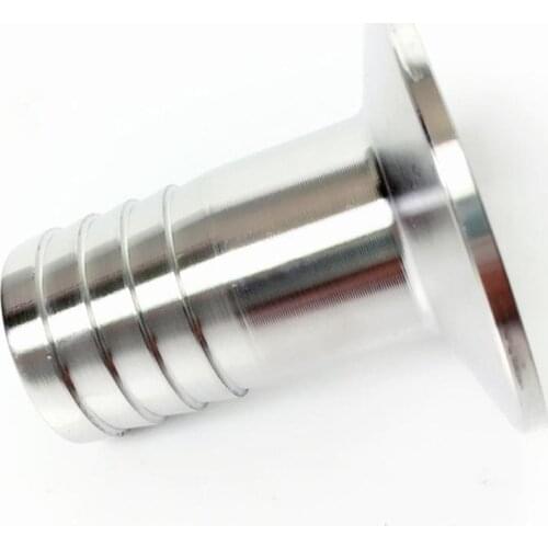 19mm 3/4" Hose Barb x 0.75" Tri Clamp SUS 304 Stainless Steel Sanitary Tri-Clamp Hosetail Coupler Fitting Home Brew