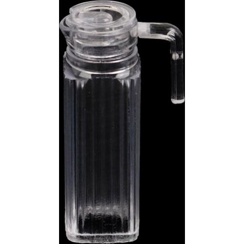 1/12 Dollhouse Clear Juice Jug Table Furniture Classic Toys Decor Accessory