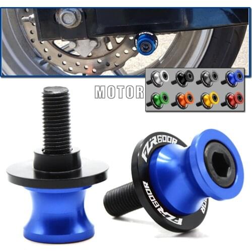10mm For YAMAHA FZR600R 1990-1999 Motorcycle Rear Swingarm Cover Spools Sliders CNC Stand Paddock Screws Slider FZR 600R 600 R