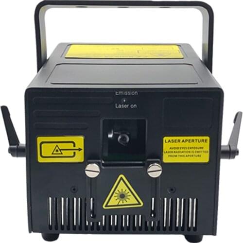 3W RGB laser show system for disco party for DJ lighting professional performance