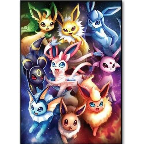 5D DIY Mosaic Cartoon Diamond Painting Cross Stitch Full Circle/Square Resin Embroidery Picture Wall Decoration Gift