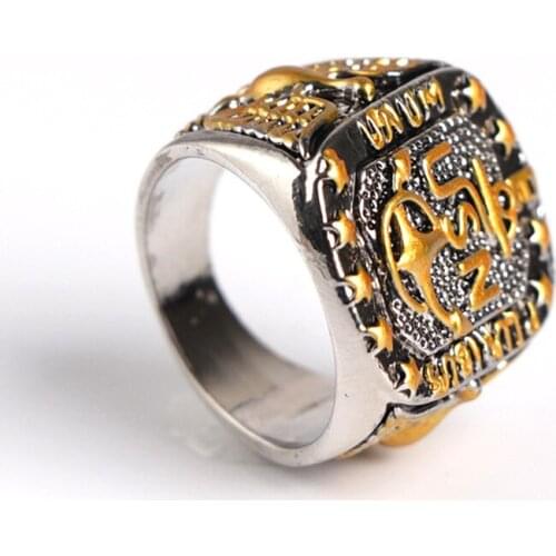 Classic Men Ring Fashion Punk Style Stainless Steel Ring Accessories Jewelry For Male Friend Party Best Gift