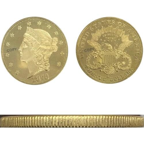 1849 United States 20 Dollars gold coin Brass Collectibles Copy Coin