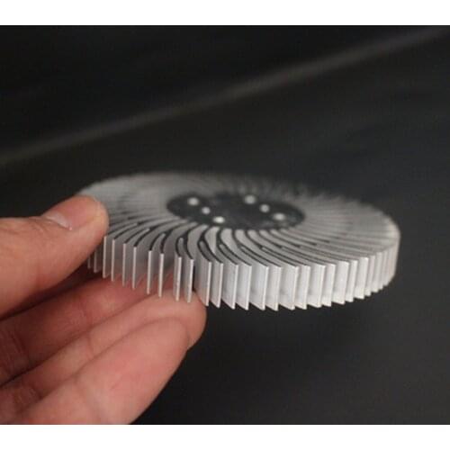 Round LED Heatsink Radiator Aluminum 10W Heat Sink Radiator for Household Lamp Radiator Replaceable