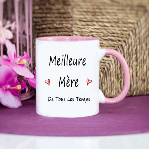 Best Mom Ever Mug,Coffee Mug,Mothers Day Mug, 11oz Pink Color Ceremic Mugs Cup Gift for Mom Drop Shipping