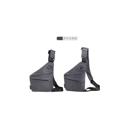 Local Stock Leisure Running Bag Sports Skew Bag Fashion Waterproof Oxford Breastbag Single Shoulder Backpack