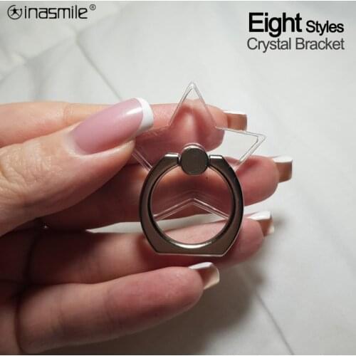 Nice Crystal mobile phone ring holder 360 marvel Telephone Accessory ring holder phone stand Socket for iphone xiaomi phones