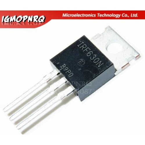10pcs IRF630 MOSFET N-Ch 200 Volt 10 Amp TO-220 new original