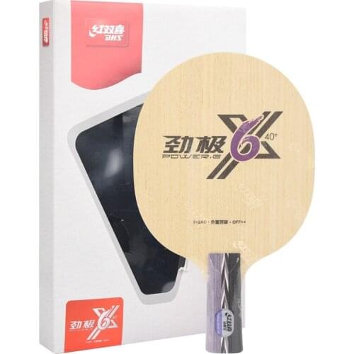 2021 new dhs power pg6x Table tennis Racket wood ping pong Blade for 40+ OFF