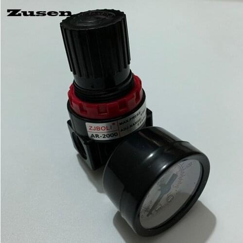 Zusen AR2000 G1/4'' Air source processor for AirTAC air control compressor pressure relief regulator valve