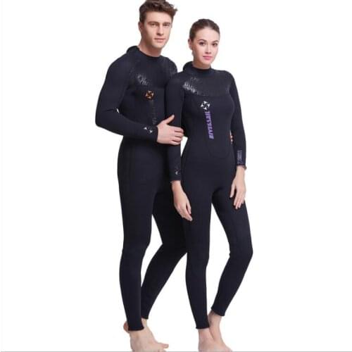 2021 New 3mm Men Women Ladies Full Wetsuit Watersports Beach Surfing Diving Sailing Kayak WDS-4131