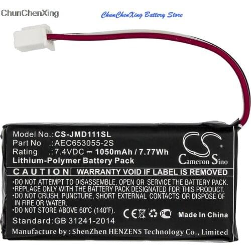 Cameron Sino 1050mAh Battery AEC653055-2S for JBL Flip, Flip 1, Please double check the place of wires and different connector