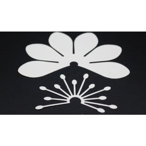 Paper Flowers Metal Cutting Dies Stencil Blossom Die Cut Scrapbooking Embossing Christmas Stamps And Dies 2019 New Craft