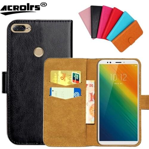 Original Case For Lenovo K5 K6 Note Case Flip Slots Leather Wallet Cases protective shell Cover Phone Bag