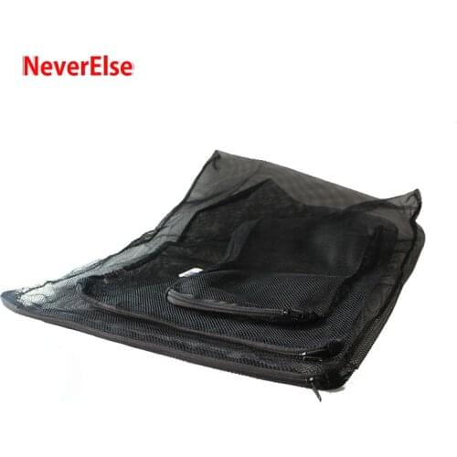 3Size Black Filter Mesh Bag stock Filter Medium Carbon Biological Balls media,Aquarium tank fish Isolation bag better filtration