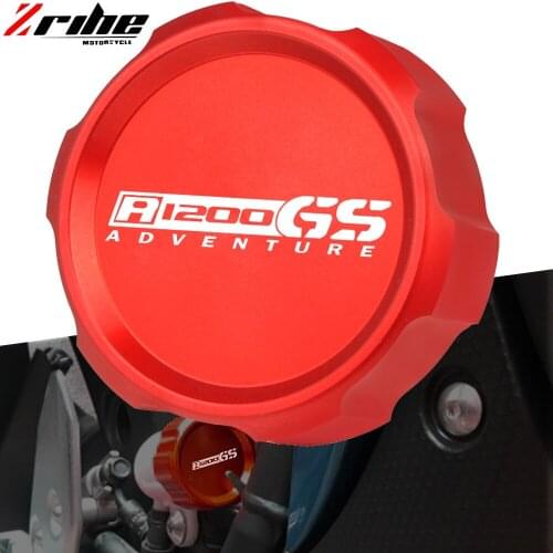 For BMW R1200GS Adventure R 1200 GS ADV R 1200GS 2007 2008 2009 2010 2011-2013 Motorcycle CNC Rear Brake Reservoir Cover Cap