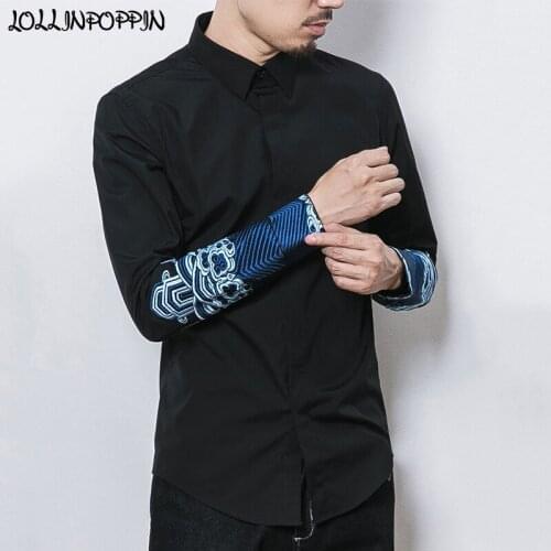 LOLLINPOPPIN Mens Silk Shirts