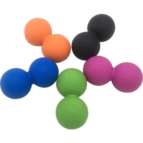 Massage Ball Peanut Balls Relaxing Muscle Plantar Acupoint Foot Massage Ball Healing Ball TPE Mini Yoga Ball