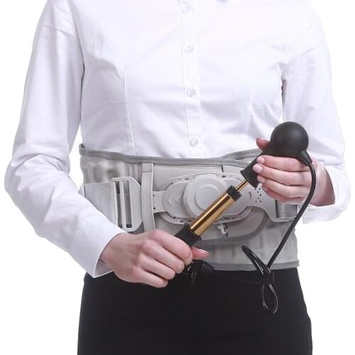 Medical Lumbar Disc Herniation Massager Back Belt Spinal Air traction device Decompression Brace Pain Lumbar Support