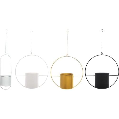 Metal Hanging Pot Plant Hanger Flower Pot Plant Holder