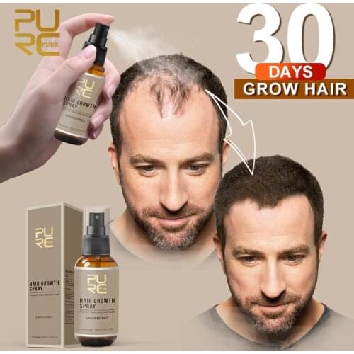 Fashion Hair Decorate PURC 2020 New Hair Growth Spray Fast Grow Hair hair lossTreatment Preventing Hair Loss Hair Care 30ml