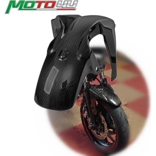 New Carbon Fiber Front Fender Mudguard Hugger 100% Twill Motor For YAMAHA MT-07 MT07 MT 07 2010 2011 2012 2013 2014 2015 2016