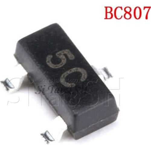 100pcs BC807-40 SOT23 BC807 SOT 807-40 SOT-23 PNP general purpose transistor new and original