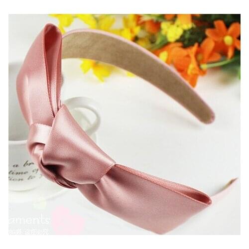 Korean fashion knot hairband women girls hair head hoop band headband accessories for women scrunchy ornaments headdress tiara
