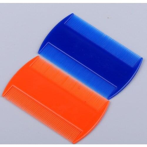 Portable Super Fine Teeth Head Flea Hair Combs Lice Remover Brush Double Sided Lice Comb Hair Brush Pet cleaning supplies