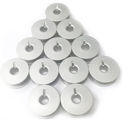 10/15PCS #9033A Aluminum Bobbins Fit For Pfaff 130, 229, 230, 260, 261, 332 ADLER 67 68 69