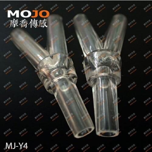 2020 (1000pcs/Lots) MJ-Y4 GPPS Three way connectors 4mm Y type hose joint pipe fitting