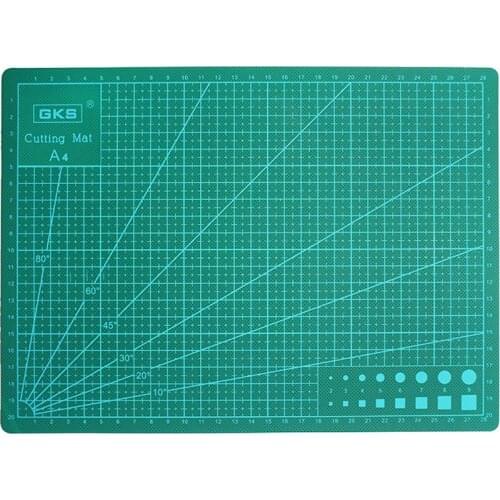 A4 Pvc Cutting Mat Workbench Patchwork Cut Pad Sewing Manual Diy Knife Engraving Leather Cutting Board Single Side Underlay