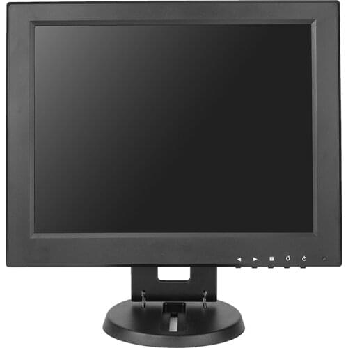 Factory price 12 inch pos desktop monitor tft lcd display with AV BNC VGA HDMI USB interface