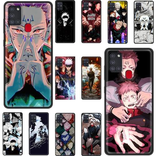 Jujutsu Kaisen Anime Case For Samsung Galaxy A51 A71 A21s A31 M30s A41 A12 M31 A01 A11 M51 Back Phone Cover Soft Fundas Shell