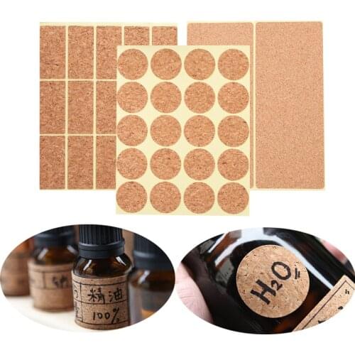 Labels Sticker Kitchen Bottle Cup Sticker Handmade Wooden Gift Biscuit Packaging Labels Sticker Gifts Decorative