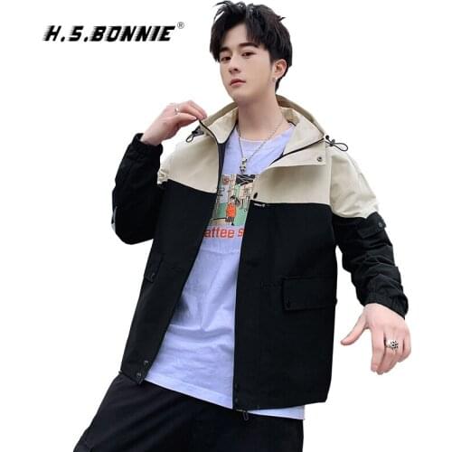 H.S.BONNIE Mens Autumn Jackets