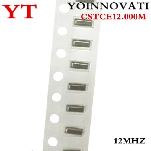 20pcs/lot 3215 12MHZ CSTCE12.000M SMD Ceramic Resonators 12MHZ 12.00MHZ 3.20x1.30mm Crystal