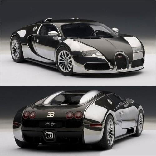 Autoart For Bugatti VEYRON 16.4 Original Authorized Authentic 1:18 Scale Alloy Pull Back Toy Metal Car Model For Kids Toys