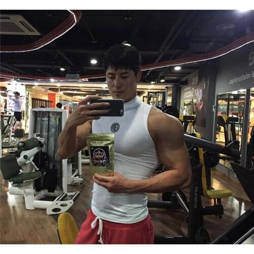 Mens Compression Sleeveless Underwear Cycling Vest Base Layer Quick Dry Sports Running Fitness Undershirts Breathable Gym Tops