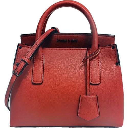 2020 new fashion womens bag single shoulder cross over litchi decorative handbag