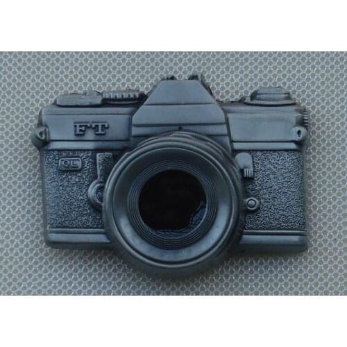 Camera belt buckle with pewter finish JF-BY236 suitable for 4cm wideth belt with continous stock