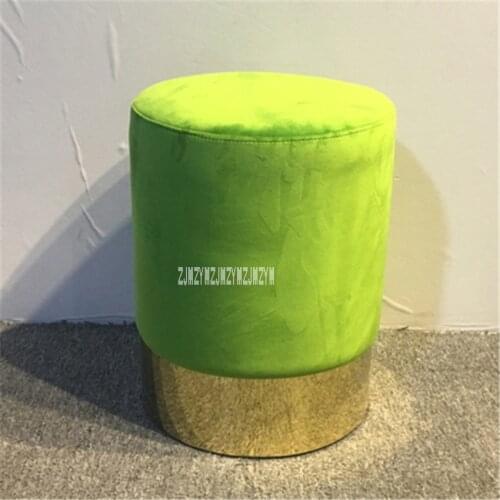 New Modern Simple Design Soft Round Stool Z-045 Small Footstool High-quality Household Fashion Nordic Creative Shoe Change Stool