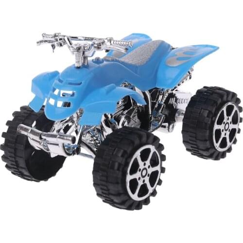 1PC Pull Back Mini Inertia Simulation 4 Wheel Beach Motorcycle Vehicle Motocross Model Educational Toy For Kids