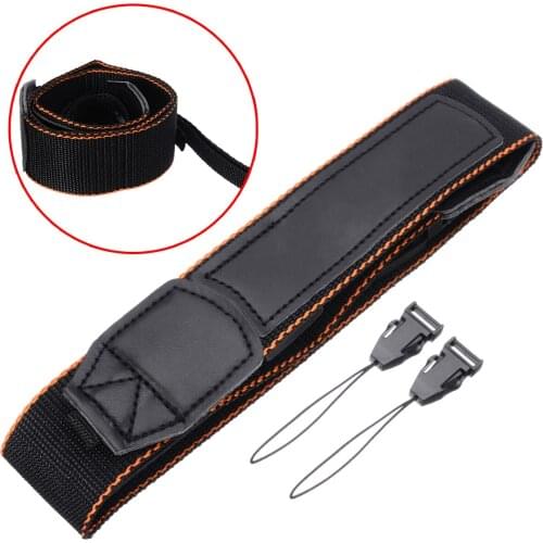 Newest 1pc Camera Neck Shoulder Strap Belt Black For Sony A6500 A6300 NEX-7 RX100 V A7R II Camera Accessories