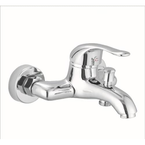 Free shipping Fashion deck mounted bathtub faucet with single handle dual shower facuet or bathtub shower tap