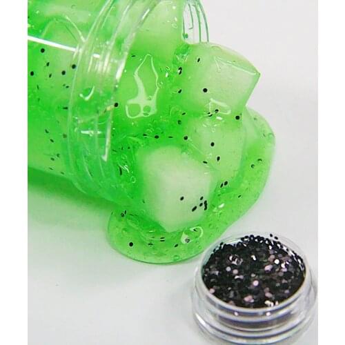 Black Clay Filler For Kids Clay DIY Accessory Decoration Artificial Fruit seed