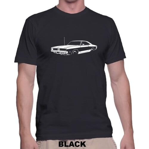 2019 Short Sleeve Cotton Man Clothing Charger Classic Muscle Car Vintage Men and Women T-Shirt Multiple Color T Shirts