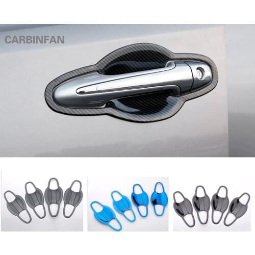 For Toyota RAV4 2014 -2018 Chrome Chromium Styling Door Handles Bowl cover Trim Stickers Exterior Decoration Accessories C860